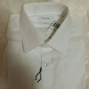 Calvin Klein Slim Fit Men's Dress Shirt
